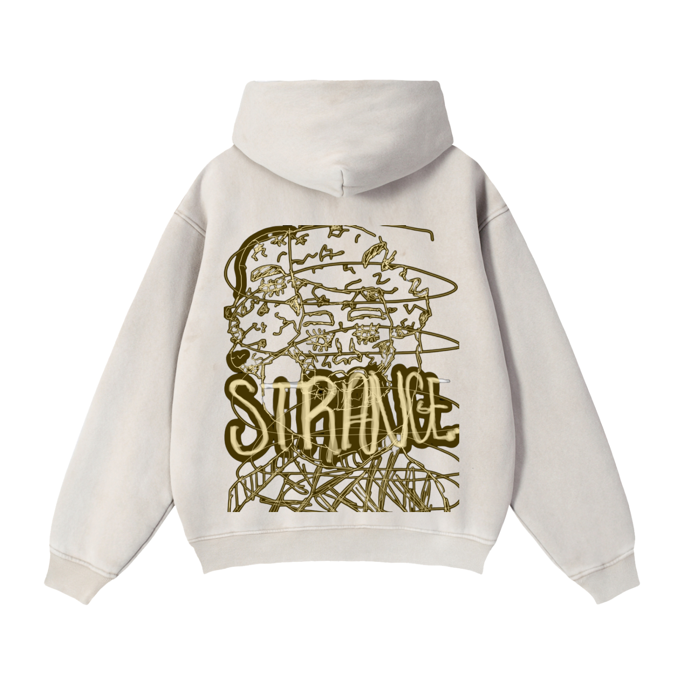 Zip-Through Boxy Fleece Hoodie