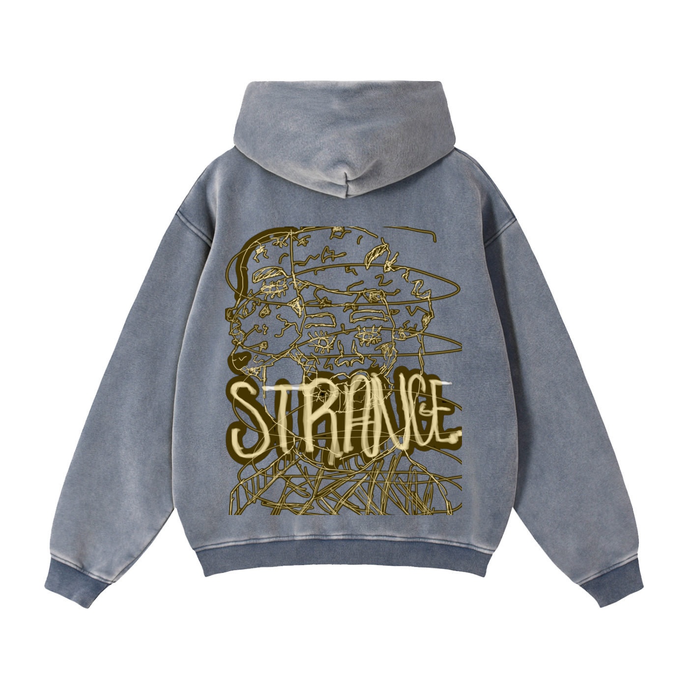 Zip-Through Boxy Fleece Hoodie