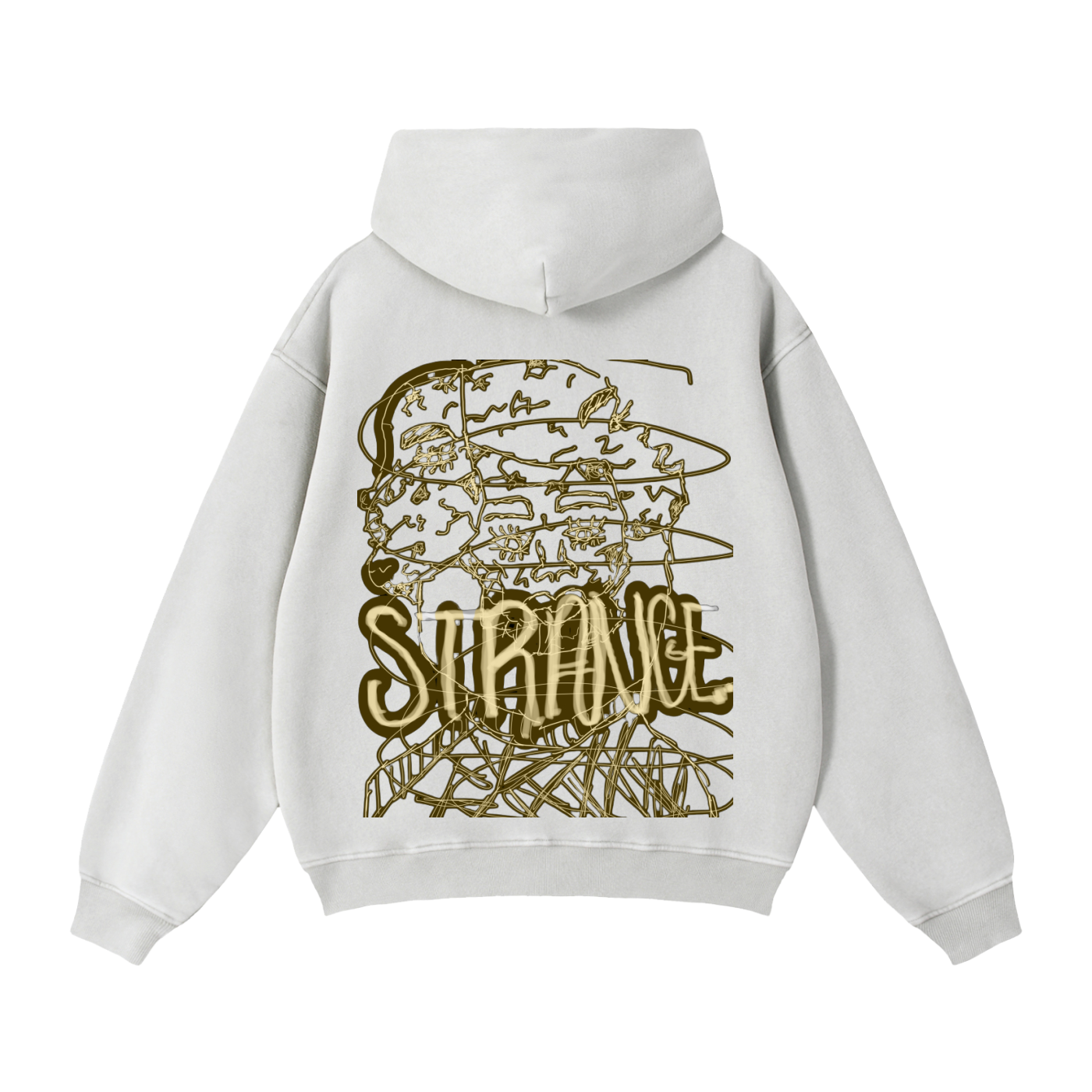 Zip-Through Boxy Fleece Hoodie